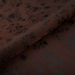 Ткань подкладочная (таффета) с рисунком 96 г/м², 100х145 см, 064 т.коричнево-коричневый, Gamma JTR