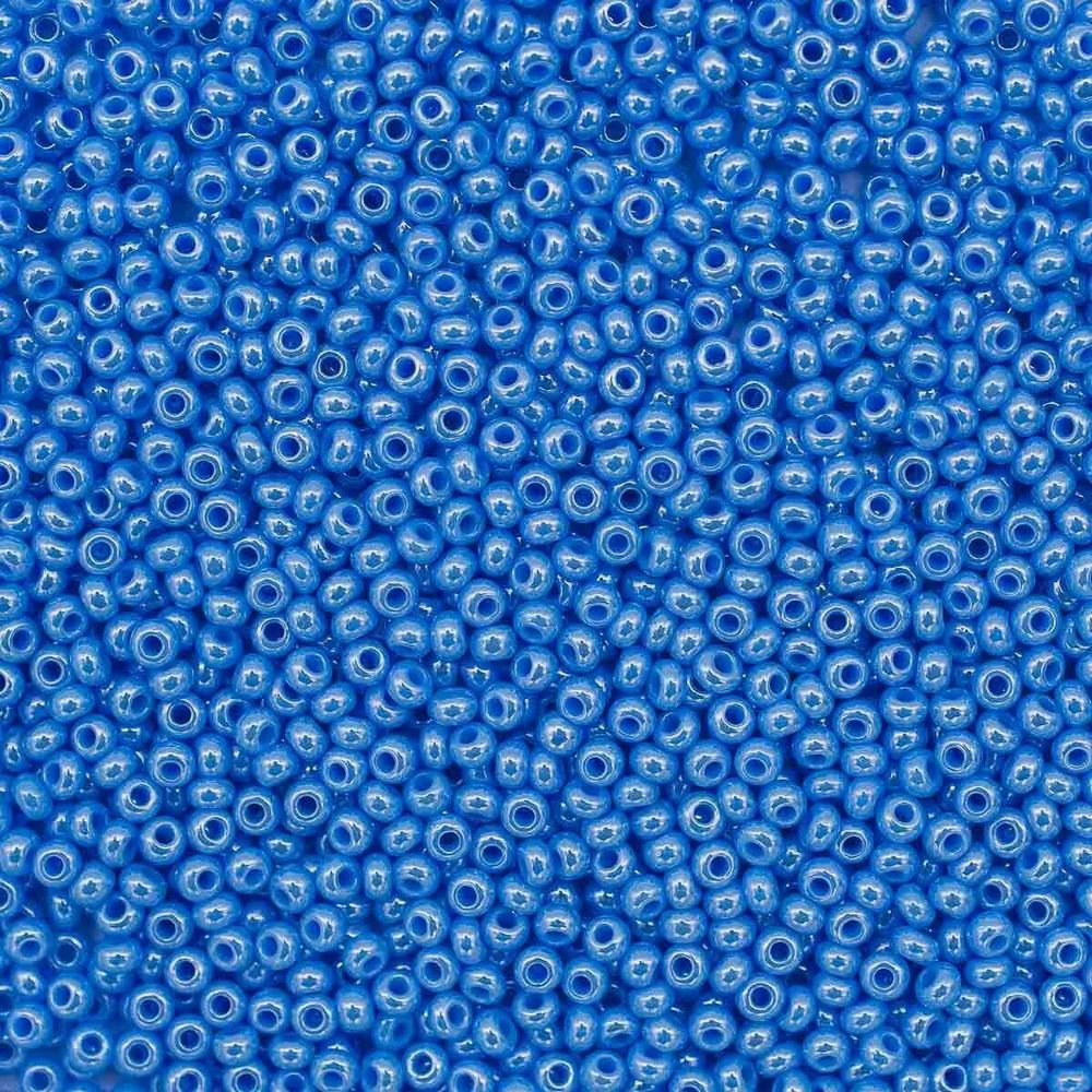 Бисер Preciosa 10/0 (2.3 мм), 100 г (5х20 г), непрозрачный с жемчужным покрытием, цв. 38020