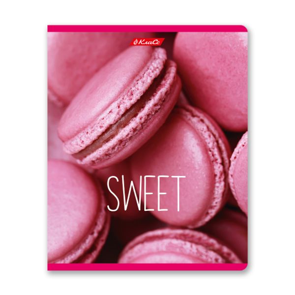 Тетрадь ученическая общая, A5+ 48 л. на скобе 65 г/м², белизна 100%, 10 шт, линия в термоусадочной пленке, 000309 Сластёна, Светоч 48ТСК5_1_3_2