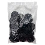 Пуговицы 4 прокола 40L (Blk-200 (черный)), 36 шт, 554815-1