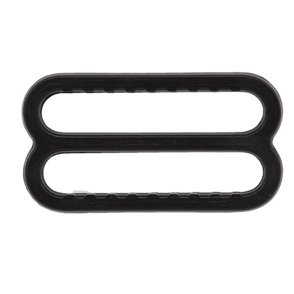 Рамки-регуляторы для бюстгальтера пластик 23.0 мм, черный, 100 шт