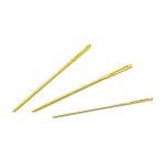 Иглы ручные с золотым покрытием, для гобеленовых и трикотажных тканей №24-26,4 шт, Pony