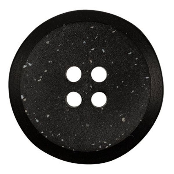 Пуговицы 4 прокола костюмные 15 мм, 36 шт, А008 черный, Gamma XPB 0016
