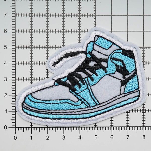 Термоаппликация КРОСЫ 80х60мм (Sea (морской)), 2 шт, LA581