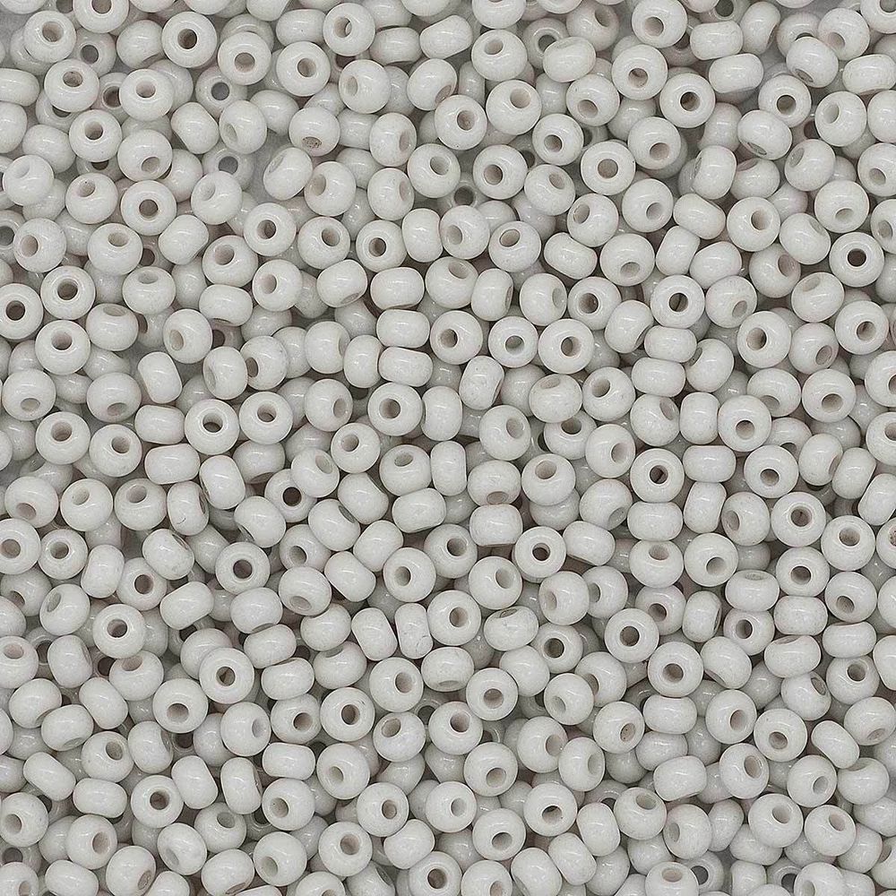 Бисер Preciosa 10/0 (2.3 мм), 100 г (5х20 г), непрозрачный с покрытием, цв. 03441