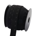 Резинка бельевая (окантовочная) 20.0 мм / 50 метров, тканая, черный, ML124020/99