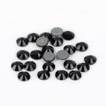 Стразы клеевые стекло 4.7 мм, 5х24 шт, SS20 №03 черный (Jet), Zlatka ZRTG-2024