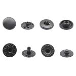 Кнопка Альфа (S-образная) ⌀10.0 мм, ≈144 шт, СТАЛЬ, оксид, NEW STAR