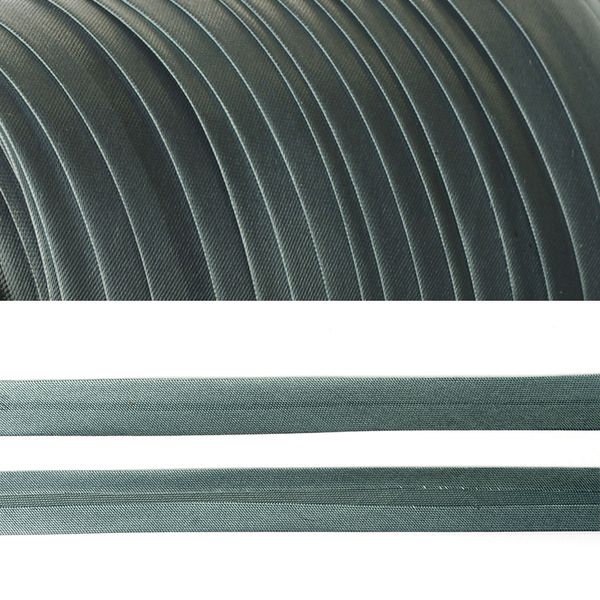 Косая бейка атласная 15 мм / 132±1 метра, BS, 597636, цв.F217 (С320) серо-голубой