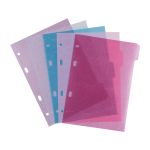 Разделитель листов пластиковый A5, 5 шт, EC270020202 лён, ассорти, Expert Complete EC270020202