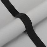 Резинка вязаная 30 мм, / 50 метров, черный, Gamma RV-30 BL