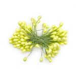 Тычинки для искусственных цветов 0,5х6см (желтый)