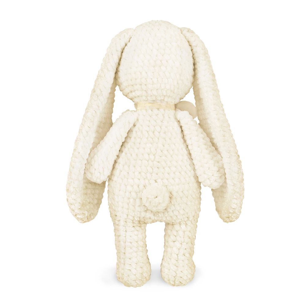 Набор для вязания игрушки Пушистый зайка 31 см, Miadolla AMG-0111