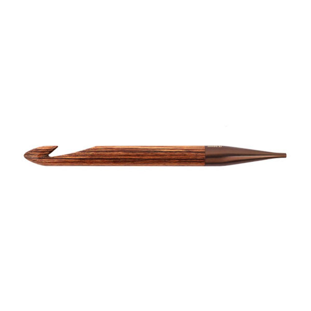 Крючок для вязания тунисский, съемный Knit Pro Ginger большой ⌀10 мм, 31272