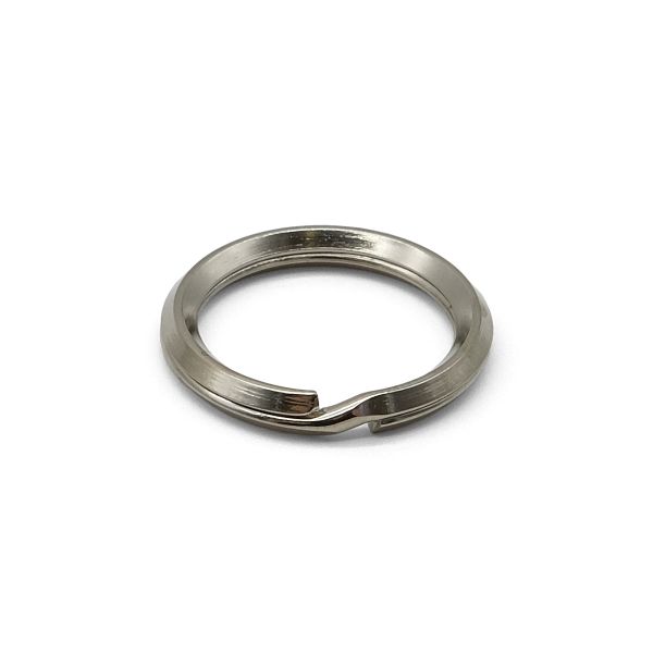 Кольцо для ключей и брелоков 22х4 мм, 815-001, никель, 100 шт