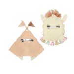 Набор для шитья игрушки Броши «Лама и вигвам» 6 см, Miadolla TF-0371