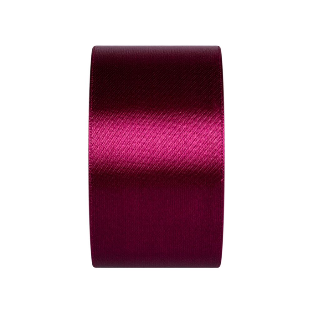 Лента атласная 1-сторонняя 50.0 мм / 33±2 метра, 142 св.фиолетовый, Gamma