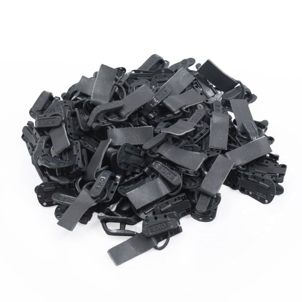 Крючок шубный PQ 45 мм, серый, PQ5207, 100 шт