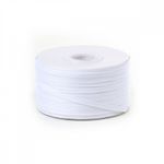 Лента репсовая (в рубчик) 3.0 мм / 91.44 метра, цв. 029 белый