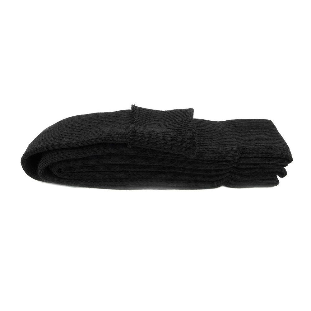 Манжеты трикотажные рукава 6.5 см / 3 метра, тонкие, 2х2, 004 черный