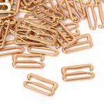 Крючки для бюстгальтера металл 15.0 мм, 915 цв.золото, уп.100 шт