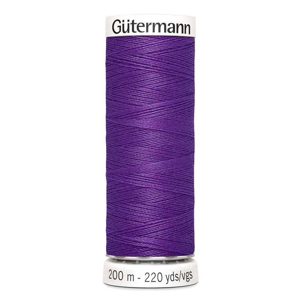 Нитки универсальные Gutermann Sew-all, 200м, 392 фиолетовый джинс, 1 катушка
