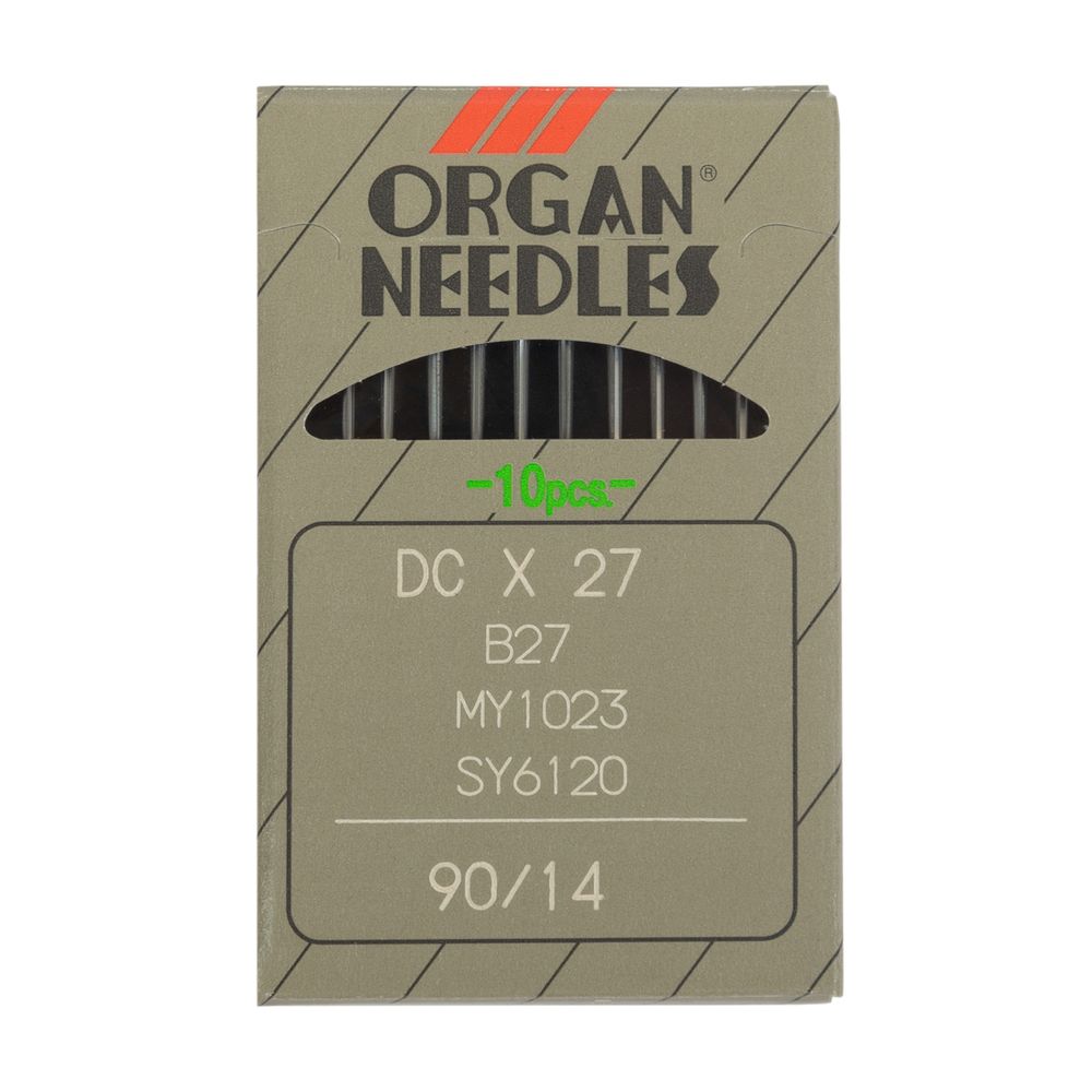 Иглы для промышленных швейных машин Organ DC*27 10 шт, 090
