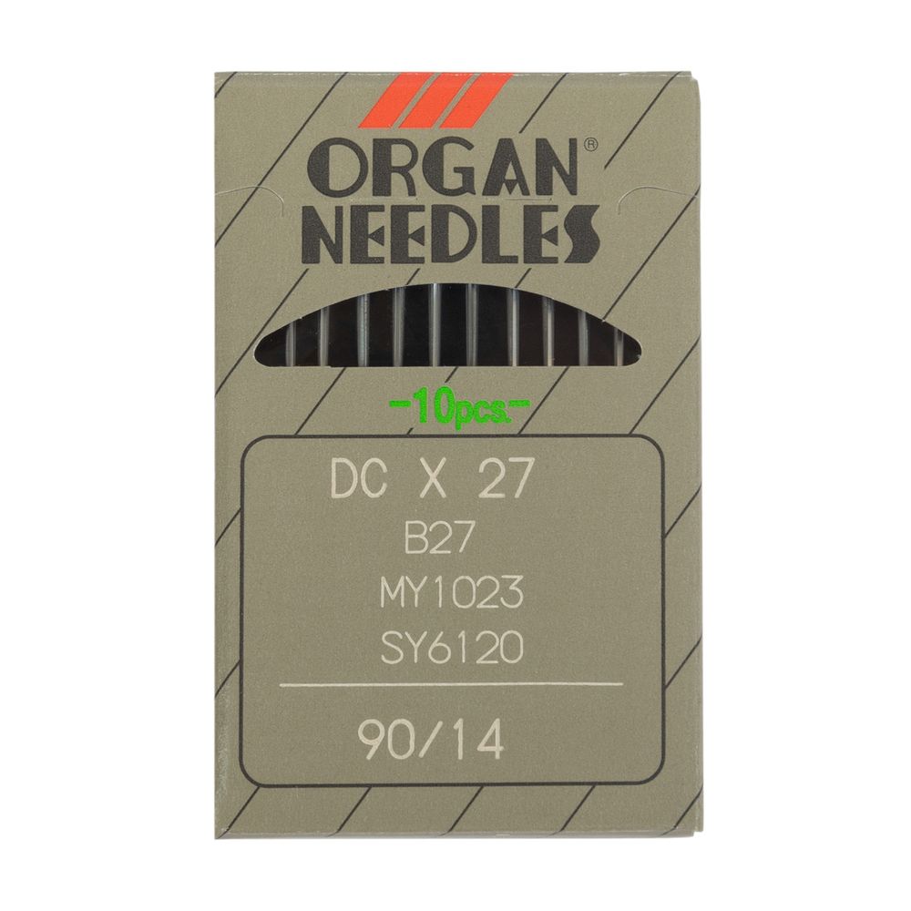 Иглы для промышленных швейных машин Organ DC*27 10 шт, 090