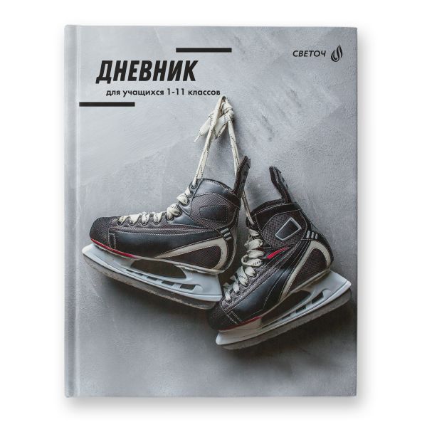Дневник школьный 1-11 класс, матовая ламинация, твердый переплет, 40Д2 A5+ 40 л. 32 шт, сшивка 65 г/м², Ледяные трассы 00973, Светоч 40Д2
