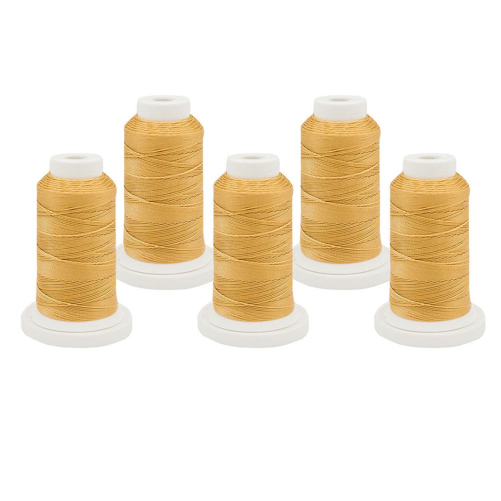 Нитки филаментные 420D/3, 137 м, Астра, 2004 золото