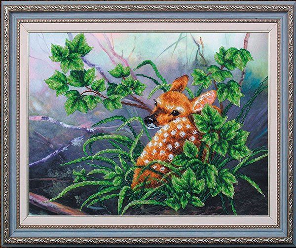 Набор для вышивания бисером Магия канвы, Бемби 39.5х30.5 см