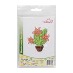 Набор для вышивания нитками Созвездие, Колючий смузи 7х8см