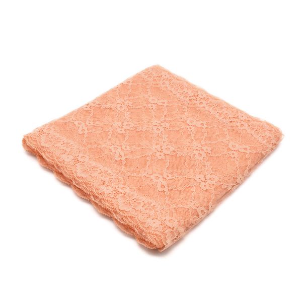 Кружево бельевое эластичное 250 мм / 10 м, розовый, RE00976