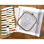 Набор для вышивания нитками LetiStitch L8220, Ранняя осень 21х26см