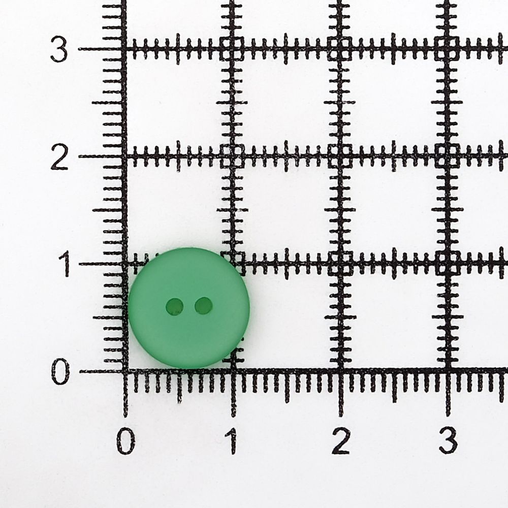 Пуговицы на 2 прокола 18L (11мм), пластик (col.34 светло-зеленый), CR-K18M, 144 шт