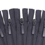 Молния спираль (витая) Arta Т5 (5 мм) 1 зам., разъем., 40 см, цв. 301 графит, уп.5 шт