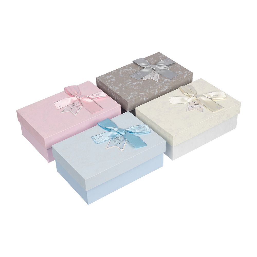 Коробка подарочная 16.5х11х6 см, 4 шт, 01 ассорти, Stilerra YBOX-R2-1