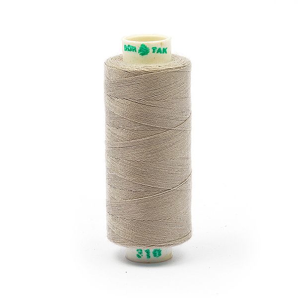 Нитки швейные бытовые Dor Tak 40/2, 366 м / 10 кат., 310 серый