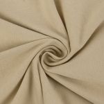 Трикотаж кукольный отрез 50х155 см, 225 г/м², 07 серый/бежевый, Peppy DTF-01