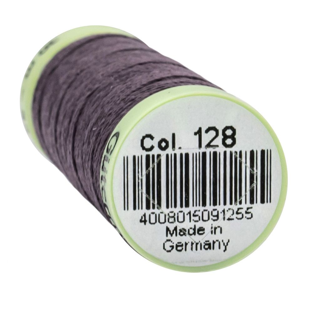 Нитки отделочные Gutermann Top Stitch, 30м, 128 пыльно серо-сиреневый, 5 катушек