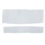 Воротник трикотажный с манжетами (комплект): воротник 8х48-52 см, подвяз на рукава 3.5х100 см, №1 белый, Blitz MAPP