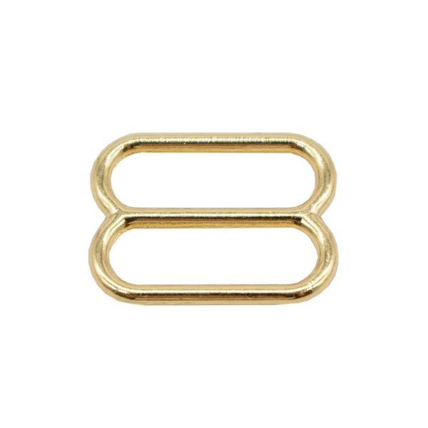 Рамки-регуляторы для бюстгальтера металл 19.0 мм, золото, Arta, 20 шт