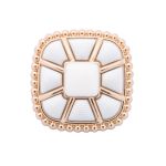 Пуговицы на ножке 36L=23 мм, металл, GD.White (золото-белый), 10 шт, MP07