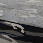 Кулирка с лайкрой пенье 190 г/м², 180 см / 6 метров, КУЛ.190.КМФ.ХАКИ.СИН.6, хаки/синий