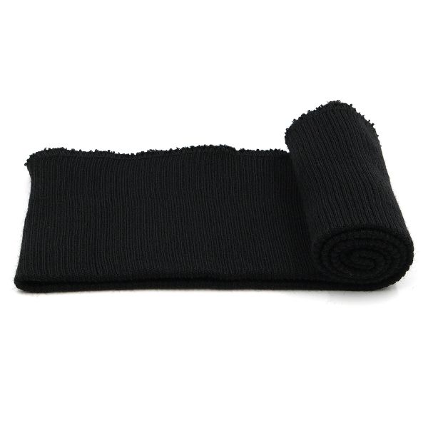 Подвяз (довяз) трикотажный 10.0х40.5 см, 1 шт, тонкий, 004 черный