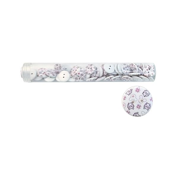 Пуговицы деревянные Фауна 18мм 50 шт, Поросенок 1