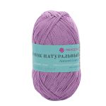 Пряжа Пехорка Хлопок натуральный Кабле / уп.5 мот. по 100 г, 425 м, 178-Св.сиреневый