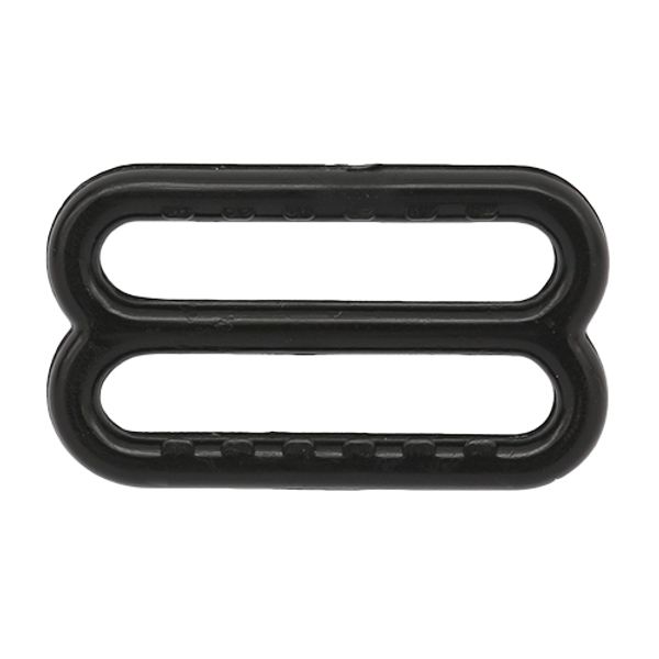 Рамки-регуляторы для бюстгальтера пластик 16.0 мм, черный, 100 шт