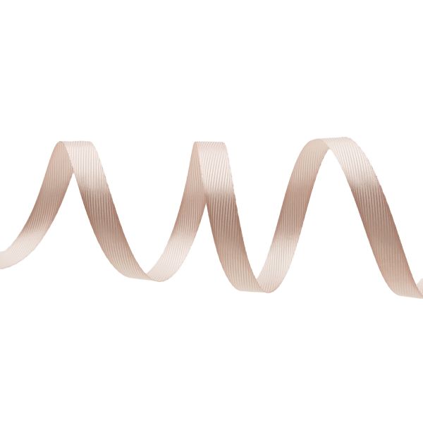Лента декоративная ёлочка 15.0 мм / 20±1 метров, 17 пепельно-розовый