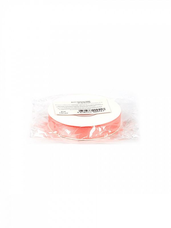Лента атласная 1-сторонняя 12.0 мм / 22.5±1 метра, 3068 персиковый, Magic4Hobby